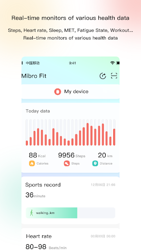 Mibro Fit - عکس برنامه موبایلی اندروید