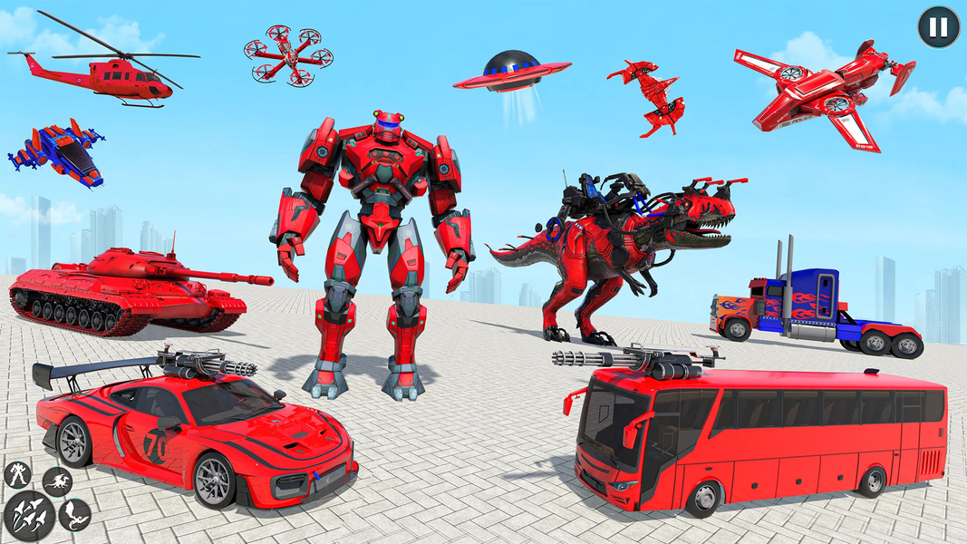 Mech Robots Fighting Games - Gameplay image of android game