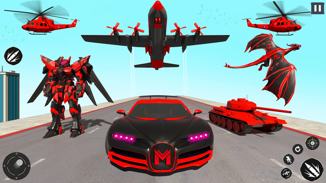 Mech Robots Fighting Games - Gameplay image of android game