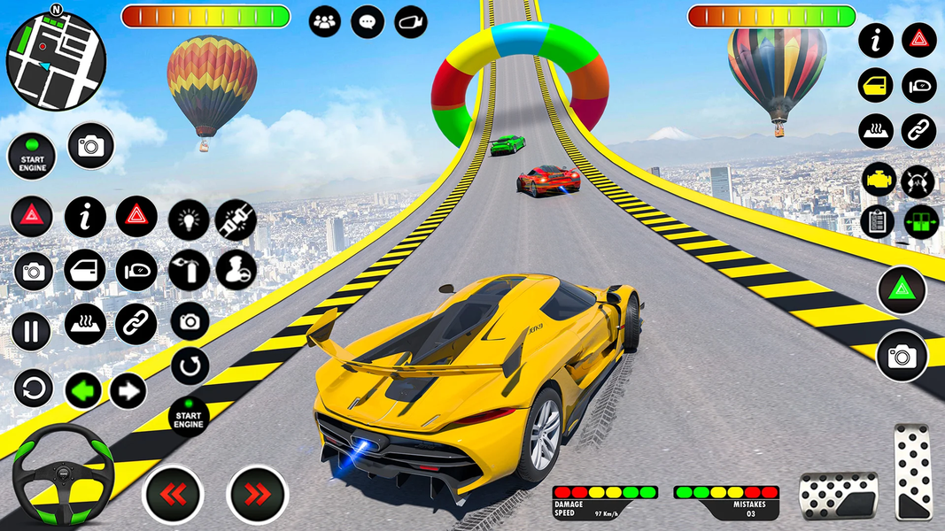 Racing Master GT Car Stunt 3D - Gameplay image of android game