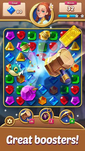 Gems Voyage - Match ۳ & Blast - عکس بازی موبایلی اندروید