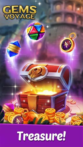 Gems Voyage - Match ۳ & Blast - عکس بازی موبایلی اندروید