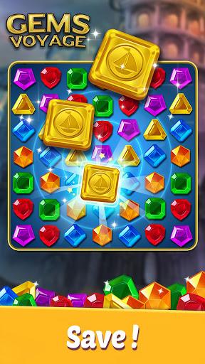 Gems Voyage - Match ۳ & Blast - عکس بازی موبایلی اندروید
