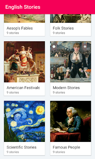 English Stories - Image screenshot of android app