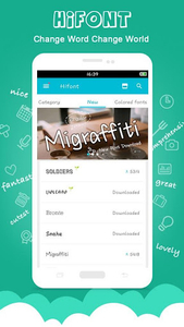 HiFont - Cool Fonts Text Free - Image screenshot of android app
