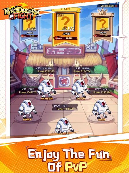 Hyperdimension Fight - Gameplay image of android game