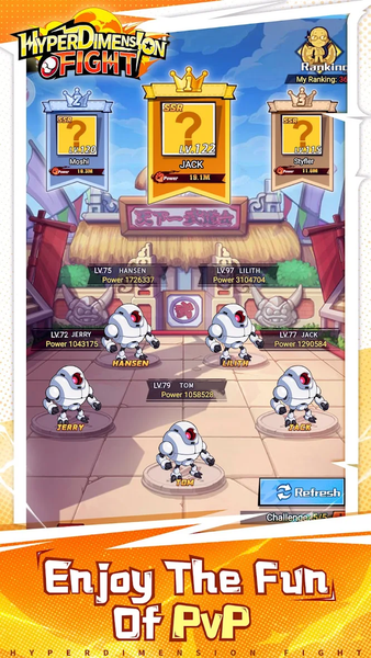 Hyperdimension Fight - Gameplay image of android game