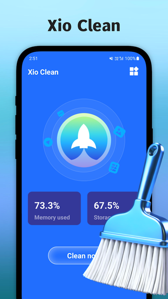 Xio Clean - عکس برنامه موبایلی اندروید