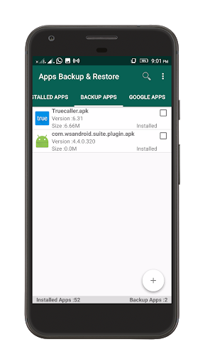 Apps Backup & Restore - عکس برنامه موبایلی اندروید
