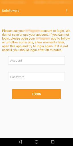 Unfollow Users - Image screenshot of android app