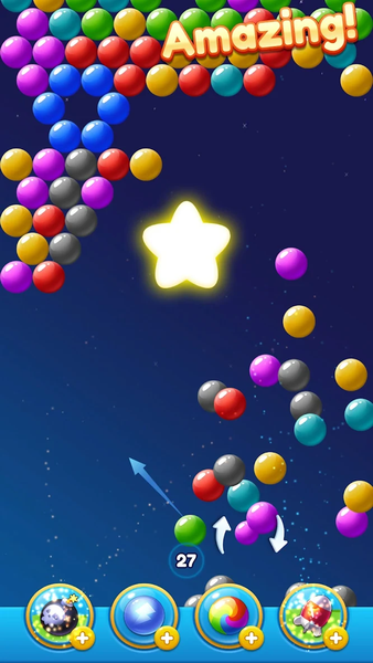 Bubble Shooter Pop Classic - Gameplay image of android game