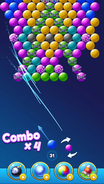 Bubble Shooter Pop Classic - Gameplay image of android game