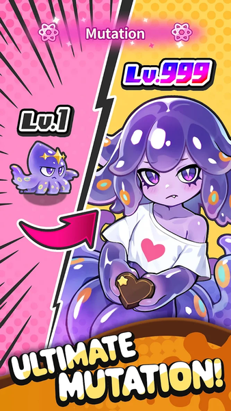 Pew Pew Slime - Idle RPG - Gameplay image of android game