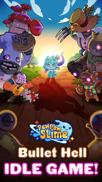 Pew Pew Slime - Idle RPG - Gameplay image of android game