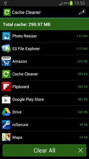 Cache Cleaner - Image screenshot of android app