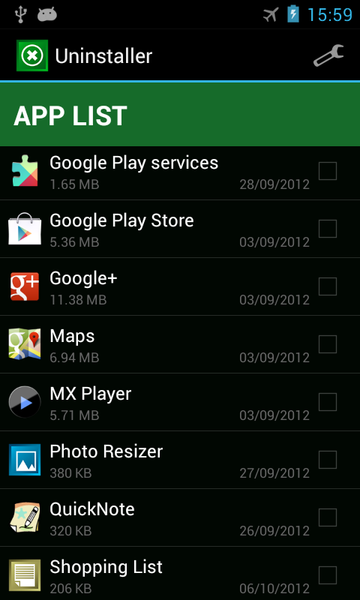 Uninstaller - عکس برنامه موبایلی اندروید