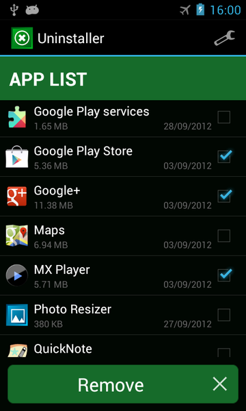 Uninstaller - عکس برنامه موبایلی اندروید