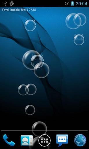 Bubble Live Wallpaper - Image screenshot of android app