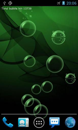 Bubble Live Wallpaper - Image screenshot of android app