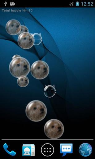 Bubble Live Wallpaper - Image screenshot of android app