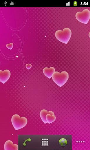 Hearts Live Wallpaper - عکس برنامه موبایلی اندروید