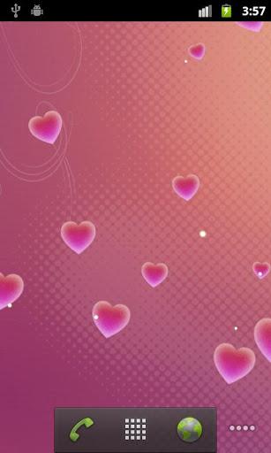 Hearts Live Wallpaper - عکس برنامه موبایلی اندروید