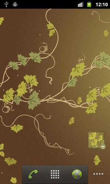Ivy Leaf Live Wallpaper - عکس برنامه موبایلی اندروید