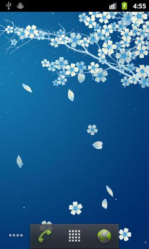 Sakura Live Wallpaper - Image screenshot of android app
