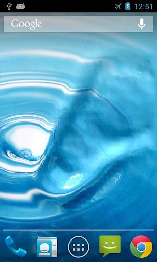 Water live wallpaper - Image screenshot of android app