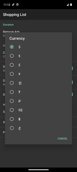 Shopping List - عکس برنامه موبایلی اندروید