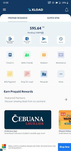 XLOAD - Free Universal Prepaid Top-Up Everyday - Image screenshot of android app