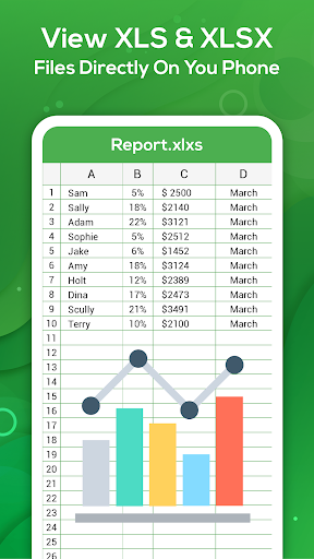 Xlsx File Reader: Xlsx Viewer - Xlsx File Opener - Image screenshot of android app