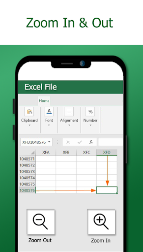 XLSX File Reader & XLS Viewer - عکس برنامه موبایلی اندروید