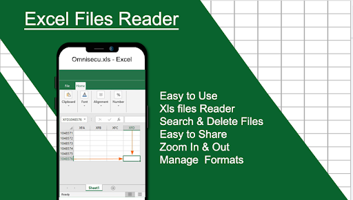 XLSX File Reader & XLS Viewer - عکس برنامه موبایلی اندروید