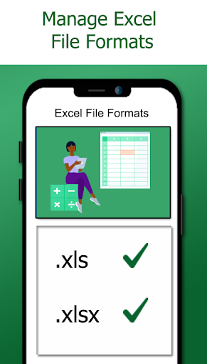 XLSX File Reader & XLS Viewer - عکس برنامه موبایلی اندروید