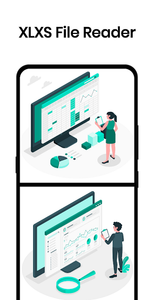 XLSX Viewer : XLS File Viewer l Excel Reader - عکس برنامه موبایلی اندروید