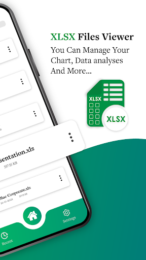 XLS reader for Excel files - عکس برنامه موبایلی اندروید