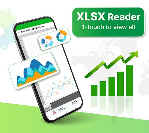 XLSX Reader - Excel Viewer - عکس برنامه موبایلی اندروید