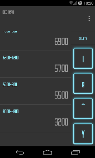 Calculator SAO Theme - عکس برنامه موبایلی اندروید