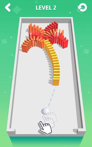 Rolling Domino - Gameplay image of android game