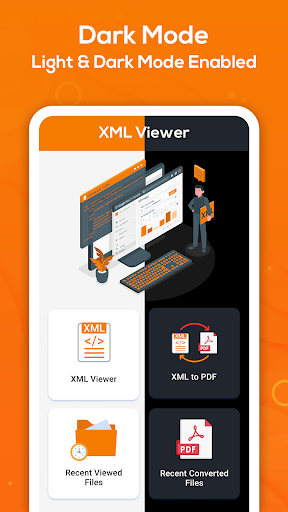 XML Viewer: XML File Reader & PDF Converter App - عکس برنامه موبایلی اندروید