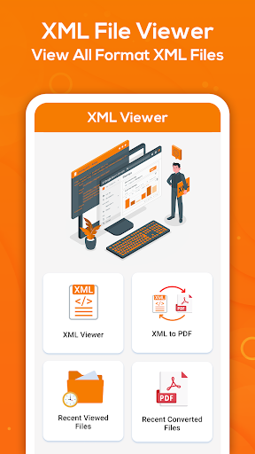 XML Viewer: XML File Reader & PDF Converter App - Image screenshot of android app