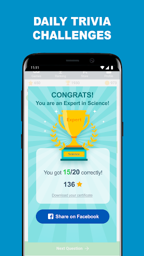 QuizzClub. Quiz & Trivia game - عکس بازی موبایلی اندروید