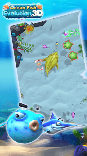 Ocean Fish Evolution 3D - عکس برنامه موبایلی اندروید