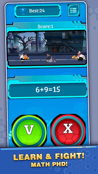 MathPhD - Gameplay image of android game