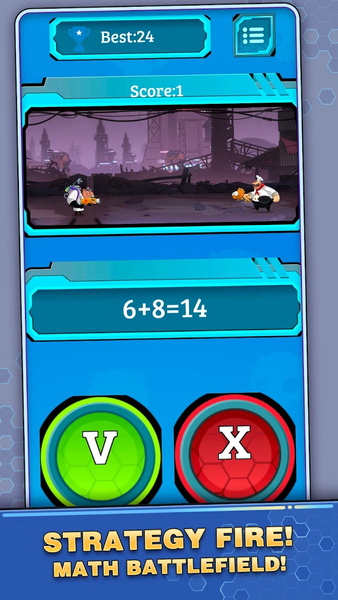 MathPhD - Gameplay image of android game