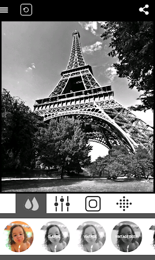 BlackCam - Black&White Camera - عکس برنامه موبایلی اندروید