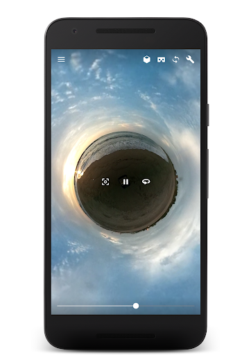 VR Media Player - Image screenshot of android app