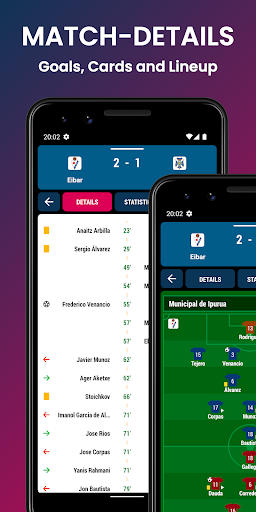 Spanish La Liga 2 - Image screenshot of android app