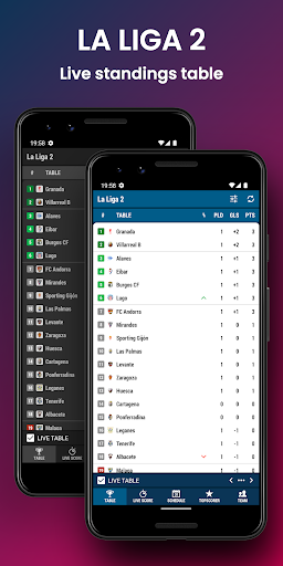 Spanish La Liga 2 - عکس برنامه موبایلی اندروید
